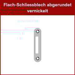 Möbelschloss; Aufschraubschloss