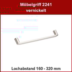 Bügelgriff vernickelt