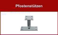 Pfostenstützen, Stützenfüsse