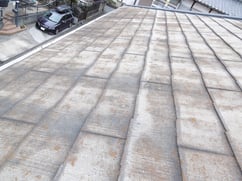 屋根 貼り被せ カバー工法 リフォーム前