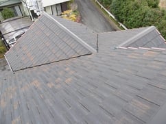 屋根塗り替え　リフォーム前