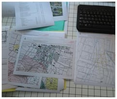 Plan- und Kartenstudium