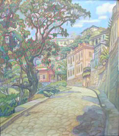 Rio 1926 89x78 huile sur toile André Aaron Blils