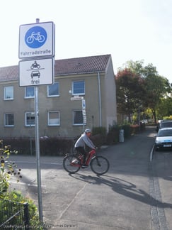 In Zukunft können auch Fahrradzonen angeordnet werden