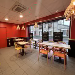 Salle de restauration Ma Boulangerie Café Le Blanc