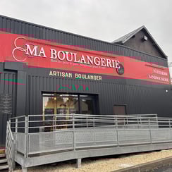 Façade Ma Boulangerie Café Le Blanc