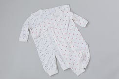 FIRST DRESS 2way 前開きロンパース 長袖