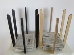 ペーパーラック　オー　Eau　おしゃれ雑貨　インテリア小物　栃木県家具　東京デザインセンター