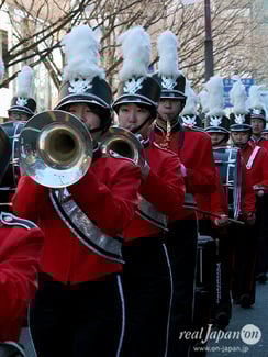 建国祭, 2020年2月11日, 奉祝パレード, マーチングパレード, 　吹奏楽団パレード,表参道原宿