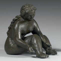 Fonderie d'Art Ilhat, sculpture, bronze, patine, Tarel Cécile