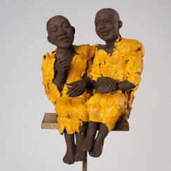 Fonderie d'Art Ilhat, sculpture, bronze, patine, Corinne Chauvet