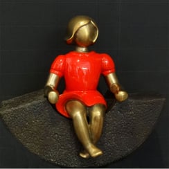 Fonderie d'Art Ilhat, sculpture, bronze, patine, Marie-Ange Pol