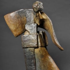 Fonderie d'Art Ilhat, sculpture, bronze, patine, Sophie Zinao