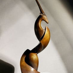 Fonderie d'Art Ilhat, sculpture, bronze, patine, Philippe Valette