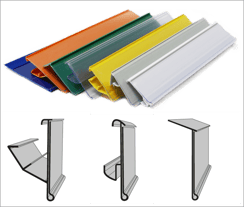 Scannerschienen und Regalpreisleisten zum kleben und klemmen