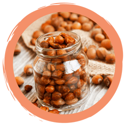 Gebrannte Haselnüsse