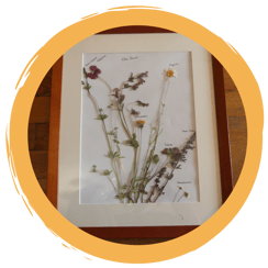 Ein Wiesenbild basteln