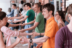 Christopher Piffel und Stella Maria Schletterer, österreichische Staatsmeister West Coast Swing