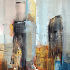 Sinasi Bozatli, Acryl auf Leinwand, Ausstellung, Wien, galerie artziwna