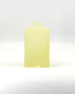 パステルイエロー香水ボトル_ガラス製香水瓶卸売極小ロット