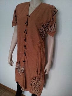 WildWest Kleid Fr.25.- ( Wildlederimitat)