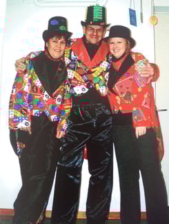 Clowns,lustige Frack's, Fr.30.-