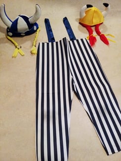 OBELIX,Hose Gr.140 + Helmmütze, Fr.17.-