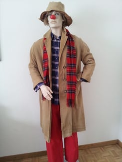 Clochard / Clown Mantel Fr.20.-, Komplet Fr.40.-