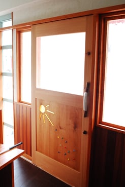 木製　玄関ドア
