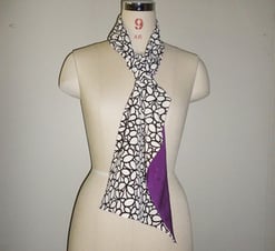 ショール巻き方①