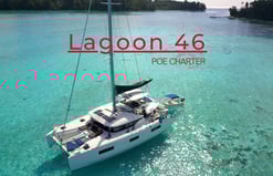 Catamaran Tahiti Lagoon 46 Poe Charter