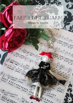 JourFin　PARISIENNE CHARM　ドールチャームパリジェンヌチャーム　ビーズ　ビーズワーク　ビーズ人形　ビーズドール　ビーズレッスン　ビーズ教室　ビーズ教室　ビーズ教室芦屋　ビーズ教室大阪　ビーズ教室神戸　ビーズ講師　ビーズインストラクター　ビーズ資格　ビーズチャーム　フランスビーズ