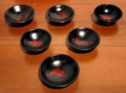 干支盃　入月昇