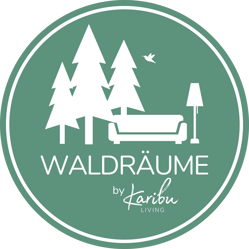 Karibu Living, Waldräume, Logo, Ayurveda