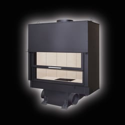 STAFFIERI Cheminée-Einsatz: Modell P1 Mega