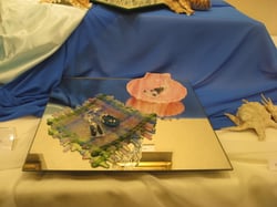 ガラスフューツイング皿