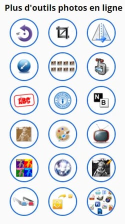 ConvertImage plus d'outils photo en ligne