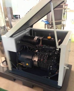 EEG Umlage für Eigenstrom bei Solar und Blockheizkrfatwerken! Bildbeispiel Bhkw der Firma KW Energie aus Nord Bayern