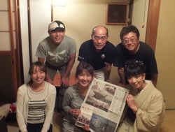 監督、スタッフとの交流会も