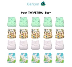 pack couches lavables économique, pack couches lavables eco+
