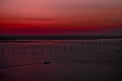 コペンハーゲン沖の洋上風力