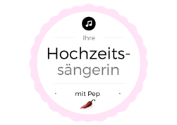 Alma Cilurzo Hochzeitssängerin Luzern Logo rosé