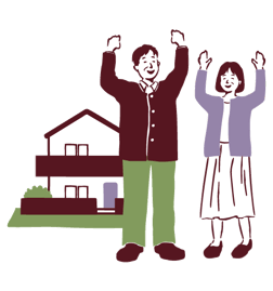 死後の事務手続きのイメージイラスト