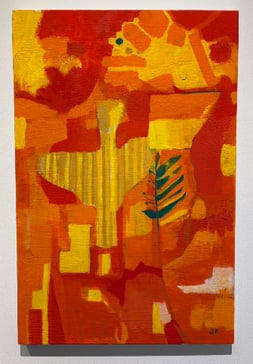 「異国の印象」54.5×36cm