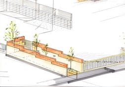 アプローチ計画図