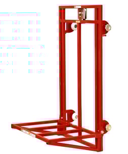 UP624A　ボード上げ機　台車アオリ（補強付） L500