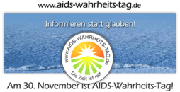 Am 30. November ist AIDS-Wahrheits-Tag!