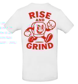 SC Int'l Street Combatives Rise And Grind Shirt weiß