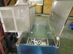 ロストル洗浄　漬け置き洗浄機