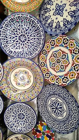 モロッコお勧めお土産/フェズ陶器/モロッコ青い街在住 日本人Mikaのブログ
